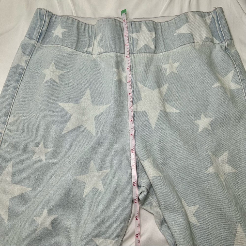 Show Me Your MuMu Berkeley Bell Bottoms You're A Star Flare Light Blue Jeans L - Picture 4 of 11